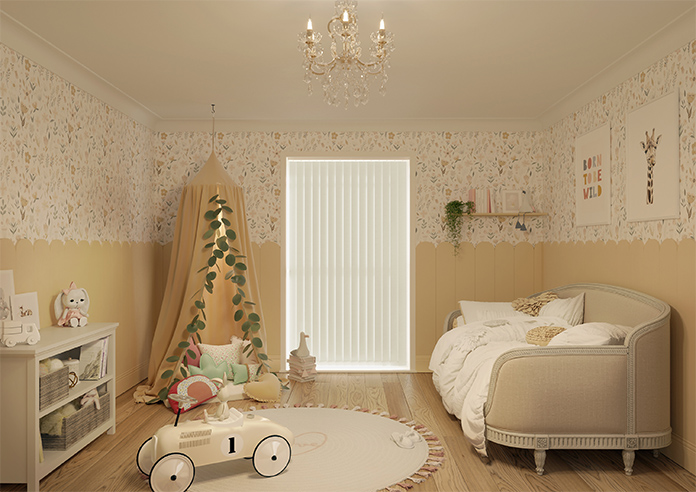 Mikardo (Blackout), Blended Cream - Vertical Blind - Image 9